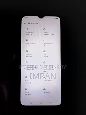 Oppo A16 32 GB Blue
