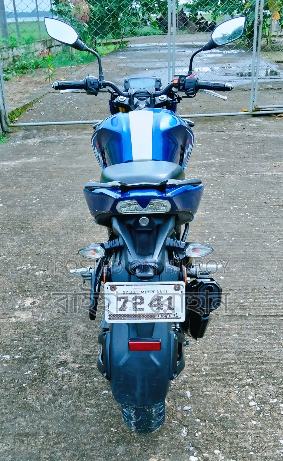 TVS Apache 160 4V 2021 Blue