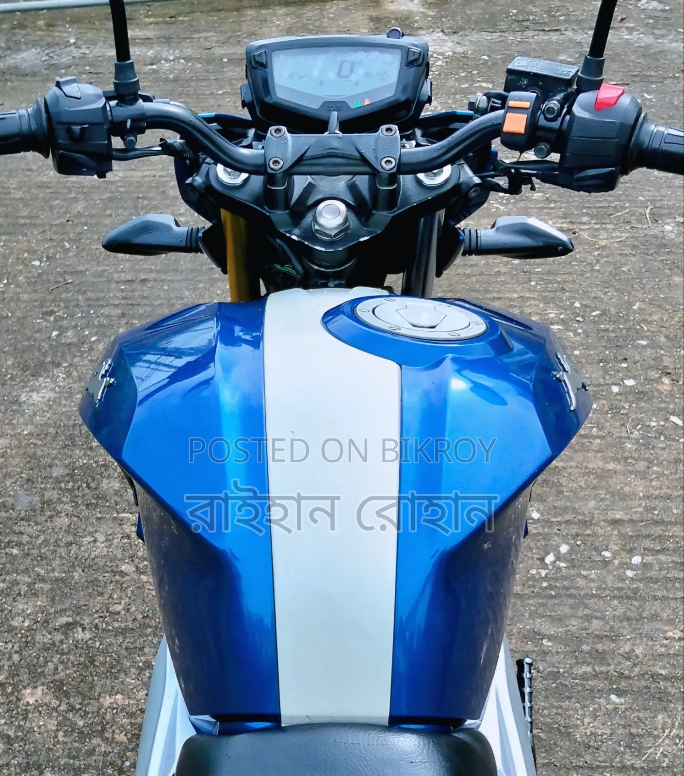 TVS Apache 160 4V 2021 Blue