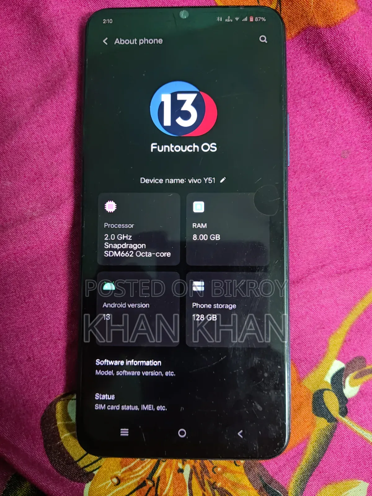 Vivo Y51 16 GB Black