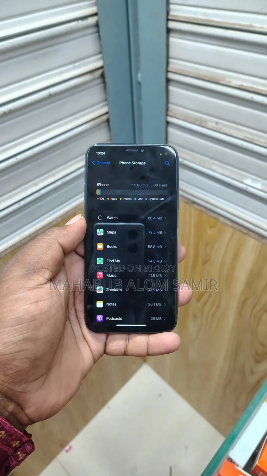 Apple iPhone X 256 GB Black