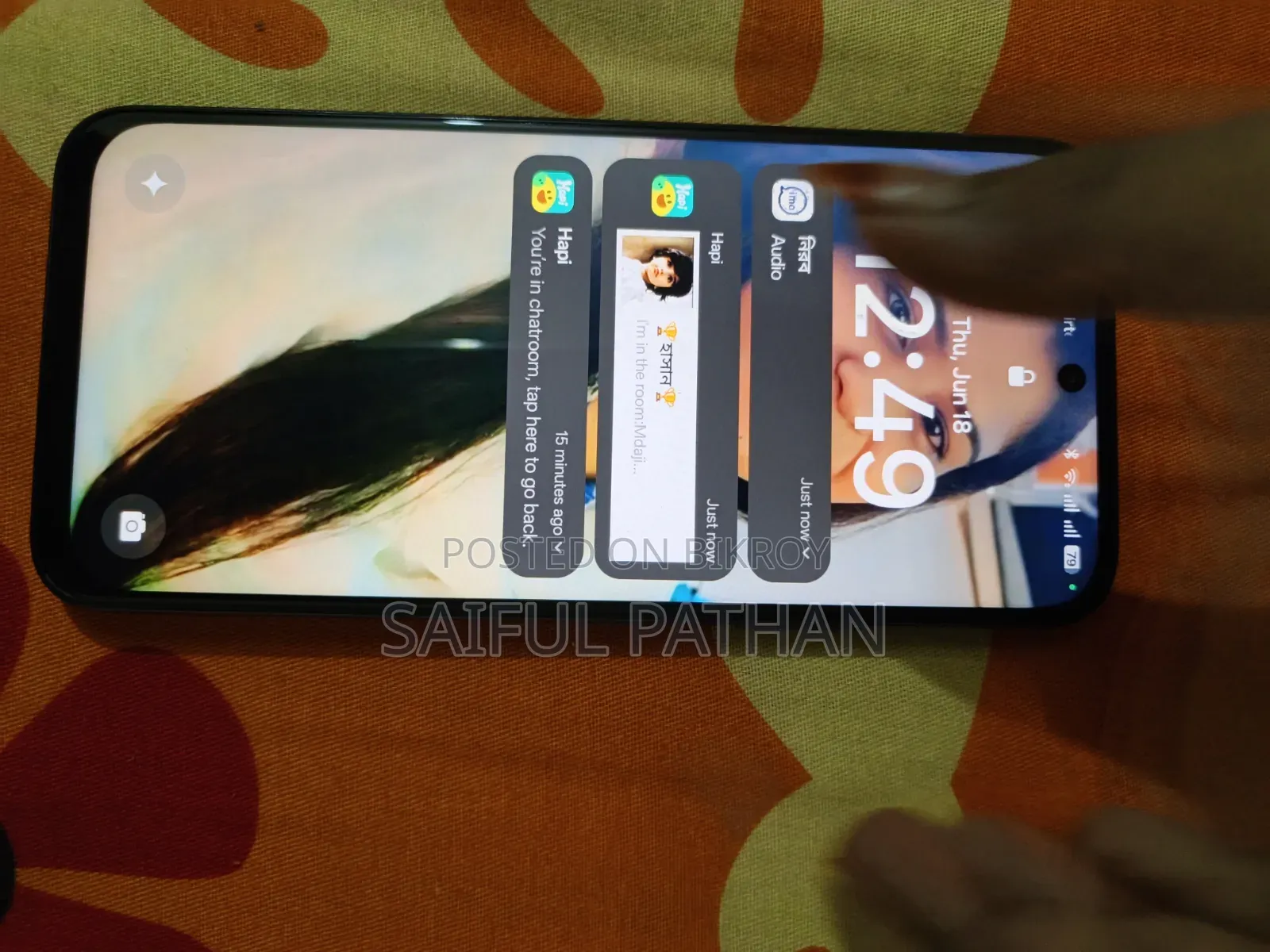 Oppo A6k 128 GB Purple