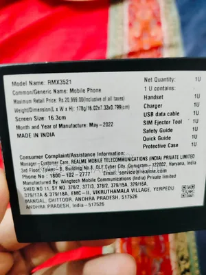 Realme 9 128 GB Silver