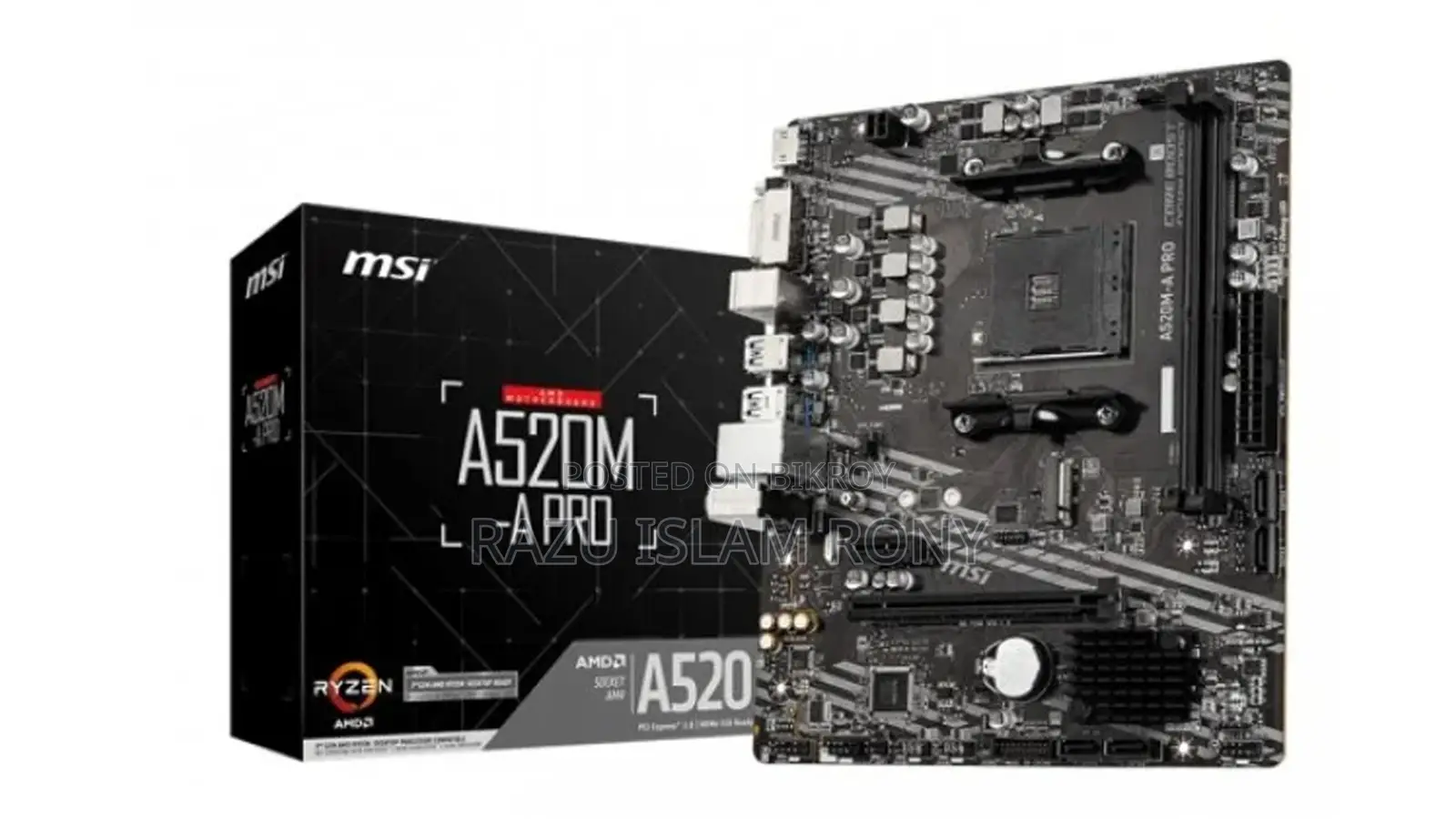 MSI A520M-A PRO Motherboard