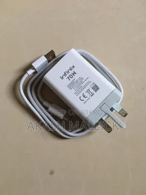 100% Original 70w Super All Round Charger Inn Infinix,