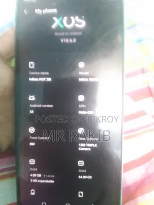 Infinix Hot 20i 64 GB Blue