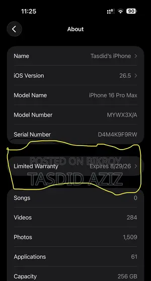 Apple iPhone 16 Pro Max 256 GB