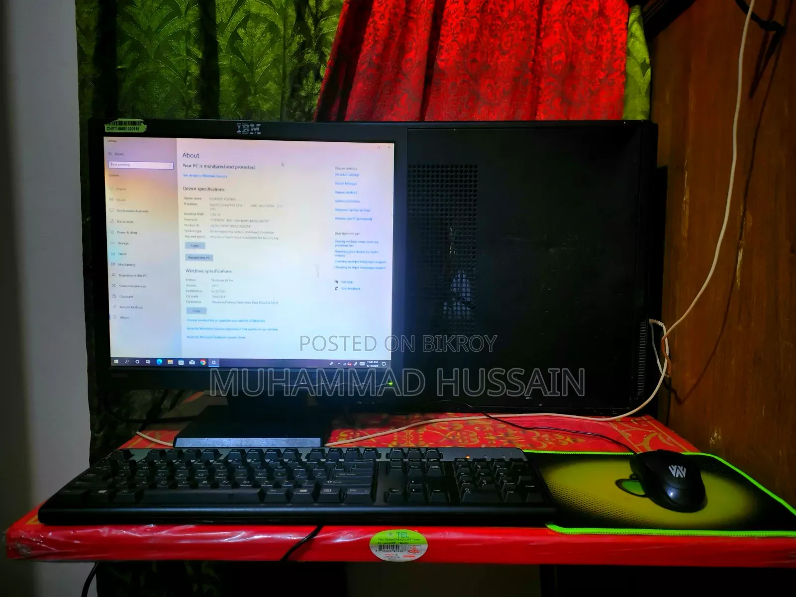 Gigabyte GA-H110MSTX-HD3-ZK 2GB Intel Core I3 HDD 500GB