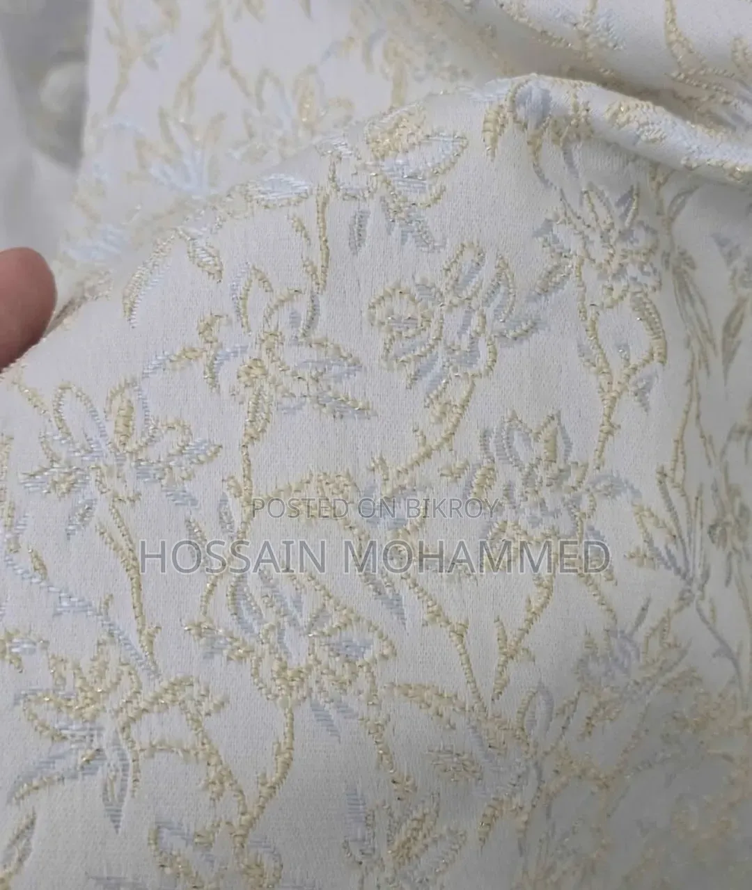 Royal Ivory Floral 2-piece Sherwani.