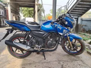 TVS Apache RTR 160 2V 2018 Blue