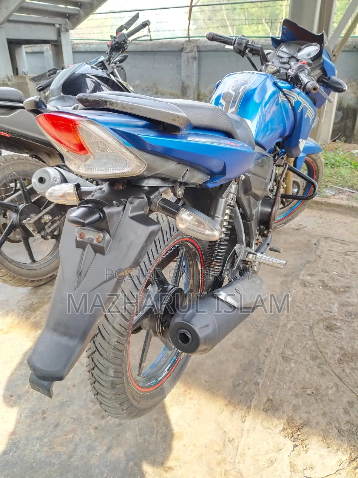 TVS Apache RTR 160 2V 2018 Blue