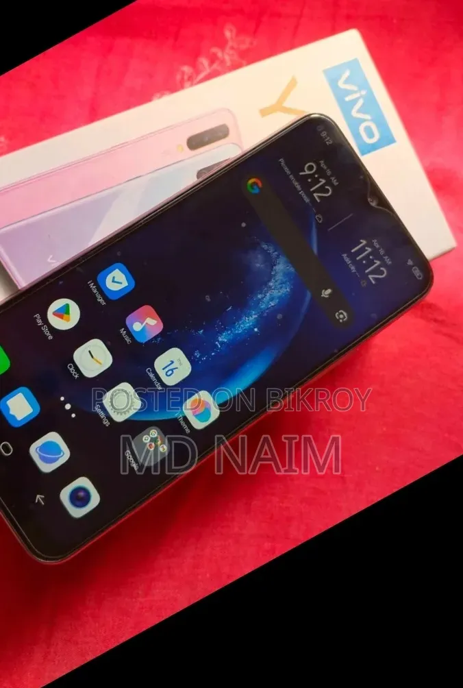 Vivo Y17 256 GB Blue