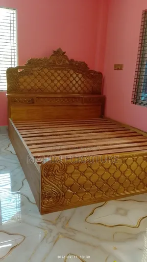 Chattagong Teak Wood Bed