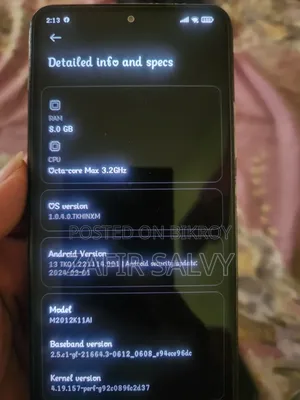 Xiaomi Mi 11X 128 GB White