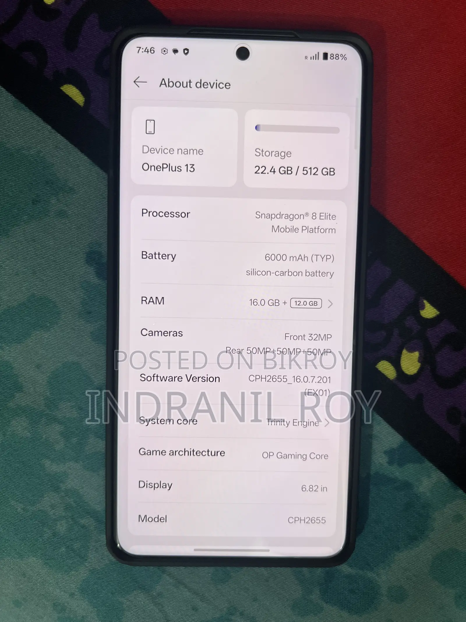 New OnePlus 13 512 GB Blue