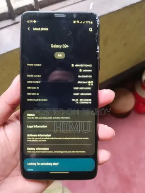 Samsung Galaxy S9 Plus 128 GB Black