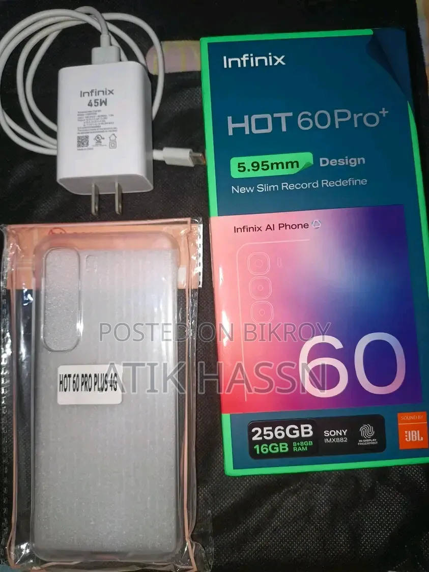 Infinix Hot 60 Pro+ 256 GB White