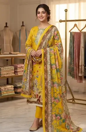Pakistani Zam Zam Three Piece Unstitched