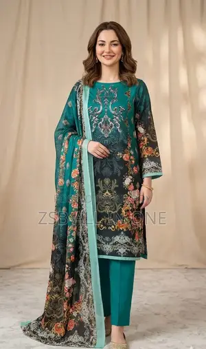 Pakistani Zam Zam Three Piece Unstitched
