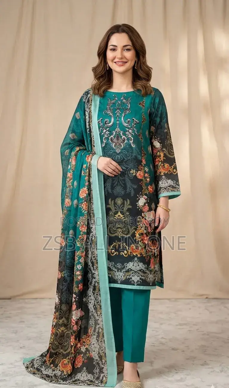 Pakistani Zam Zam Three Piece Unstitched
