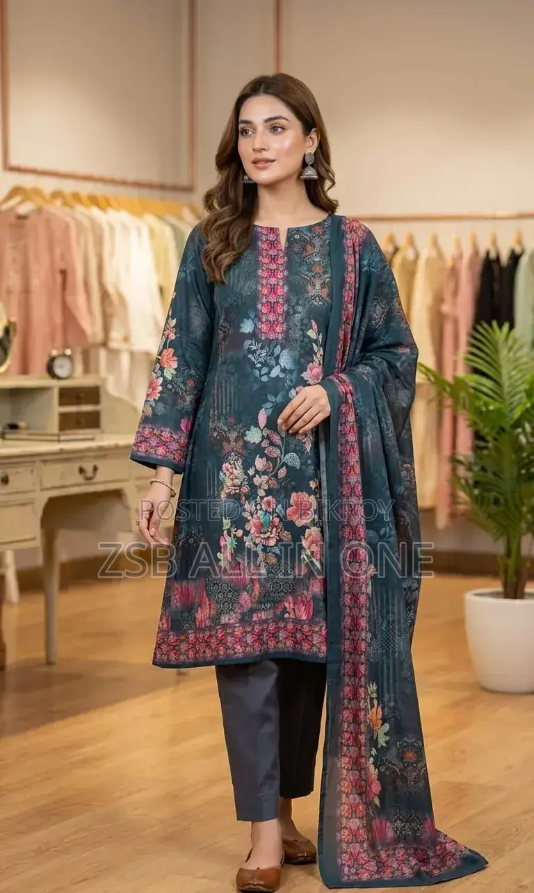 Pakistani Zam Zam Three Piece Unstitched