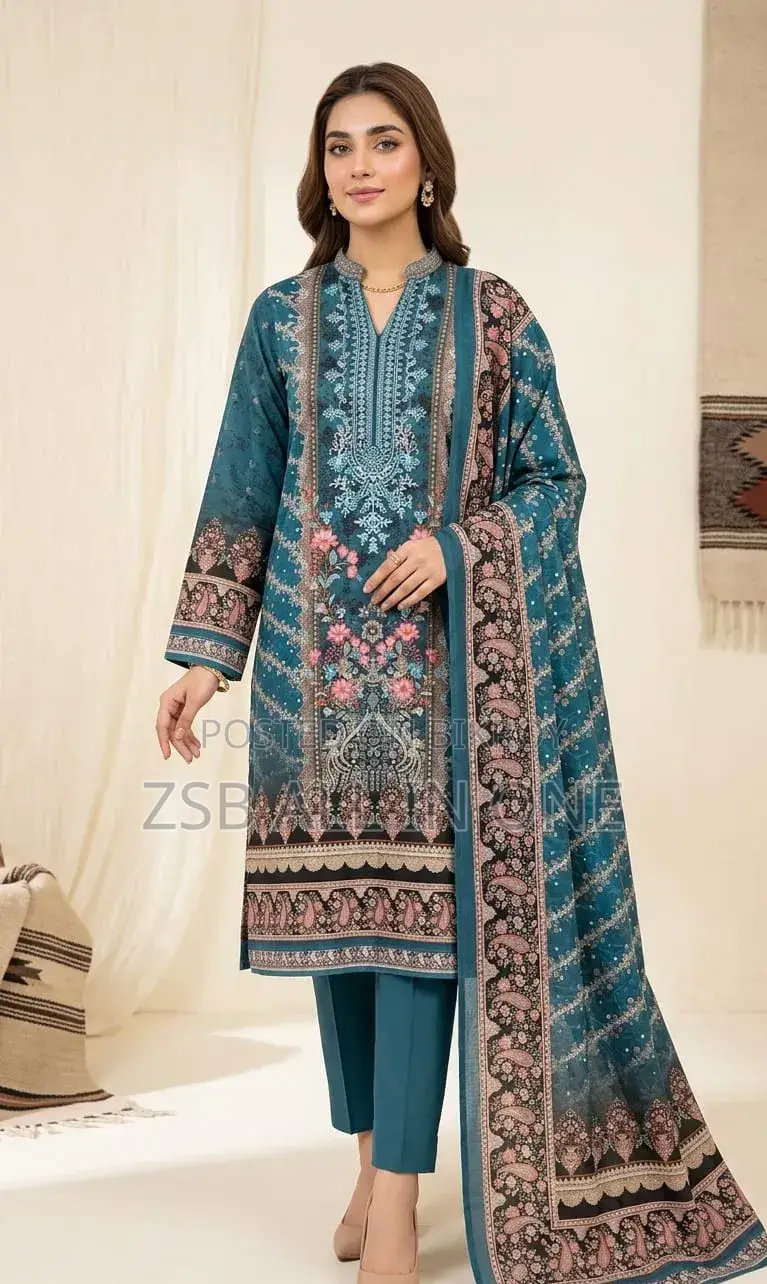 Pakistani Zam Zam Three Piece Unstitched