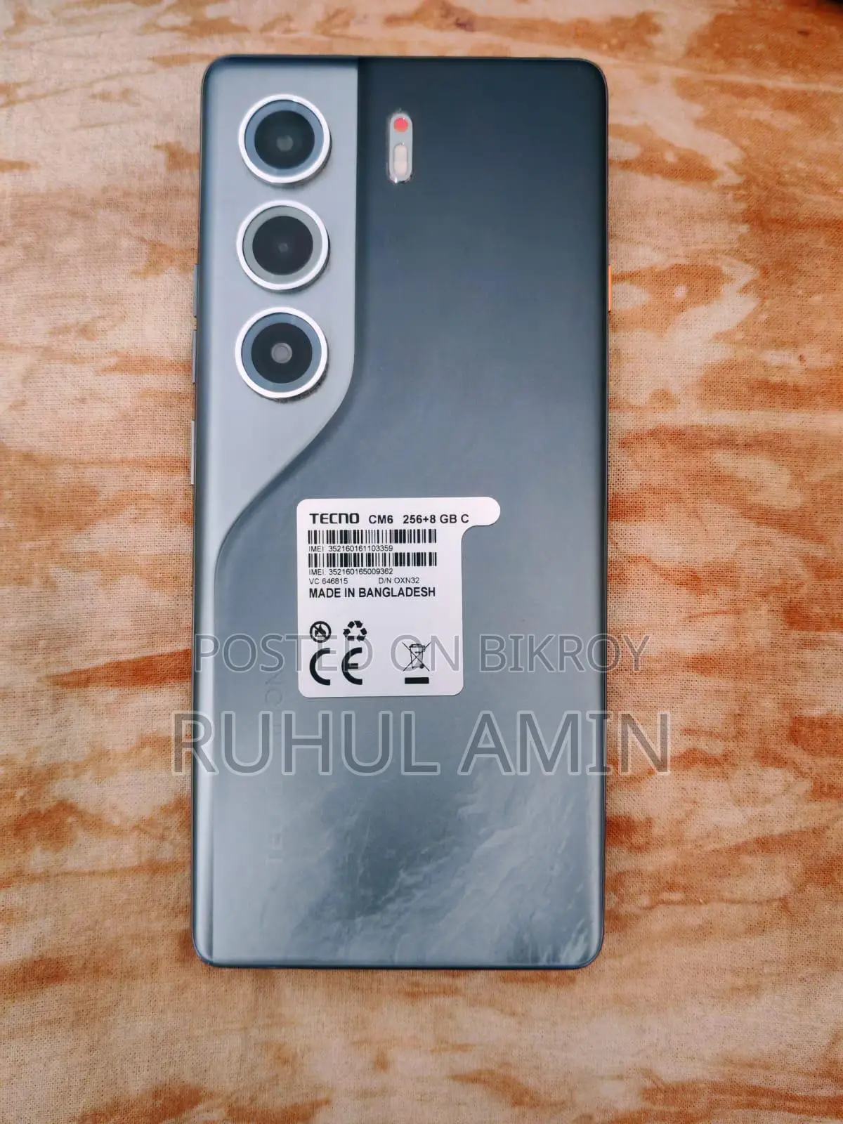 Tecno Camon 40 Pro 4G 256 GB Gray