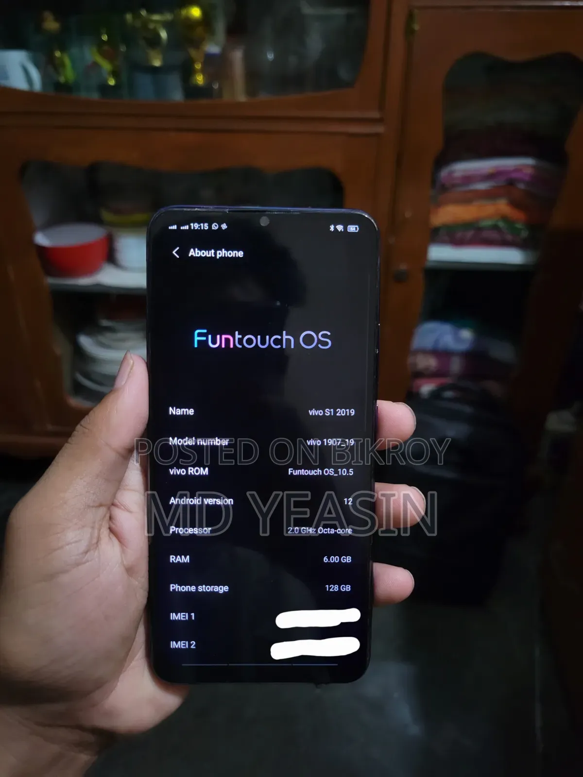 Vivo S1 128 GB Blue