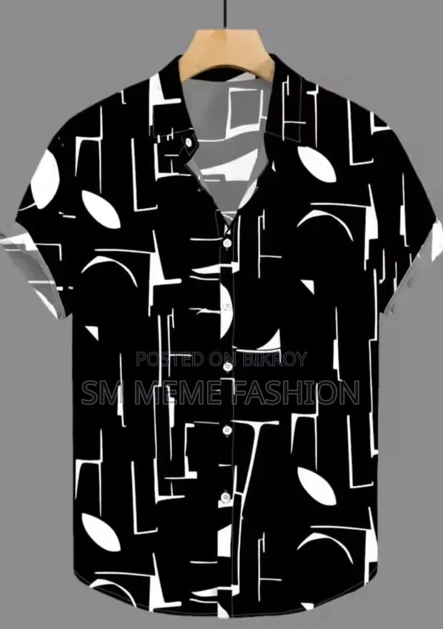 Premium China Micro Fabric Casual Half Sleeve Shirt for Men