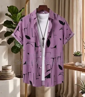 Premium China Micro Fabric Casual Half Sleeve Shirt for Men