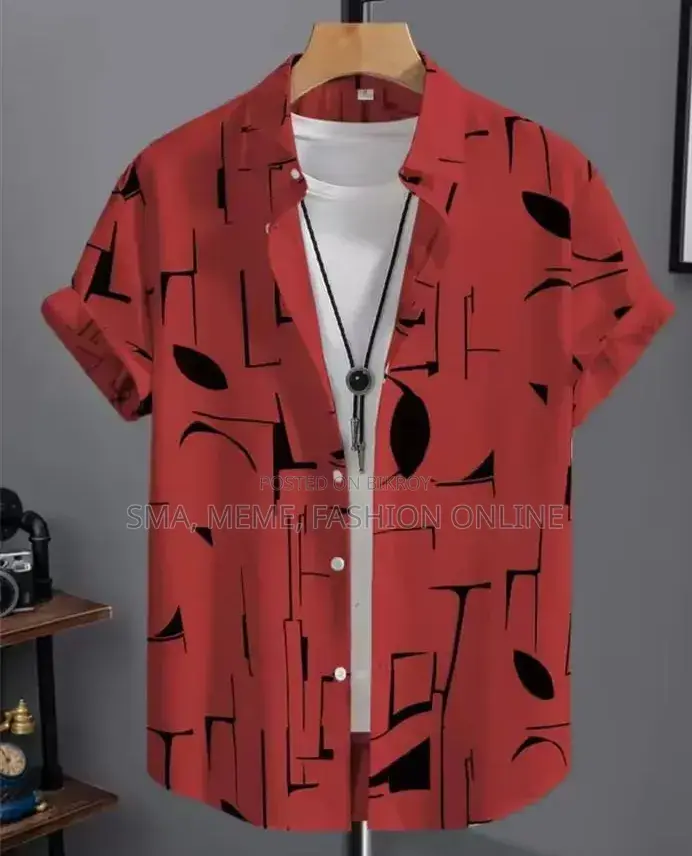 Premium China Micro Fabric Casual Half Sleeve Shirt for Men