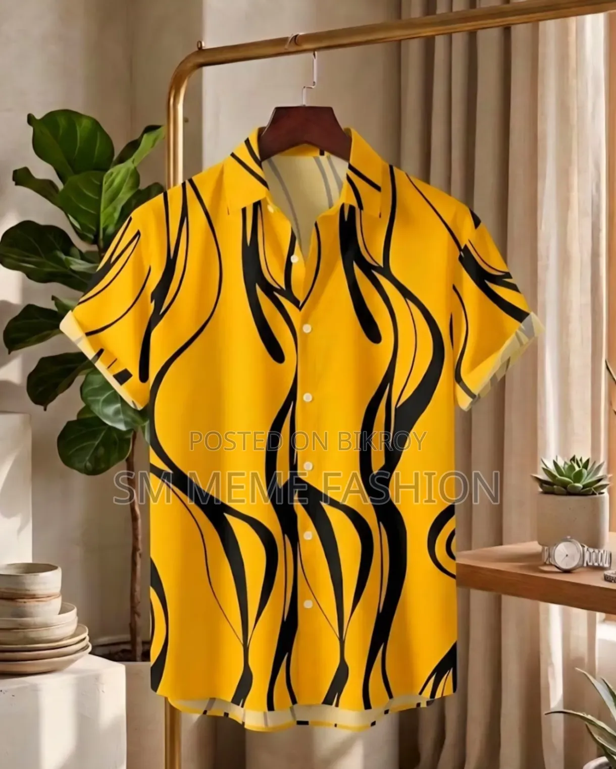 Premium China Micro Fabric Casual Half Sleeve Shirt for Men