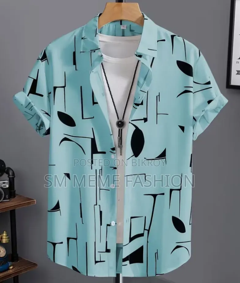 Premium China Micro Fabric Casual Half Sleeve Shirt for Men
