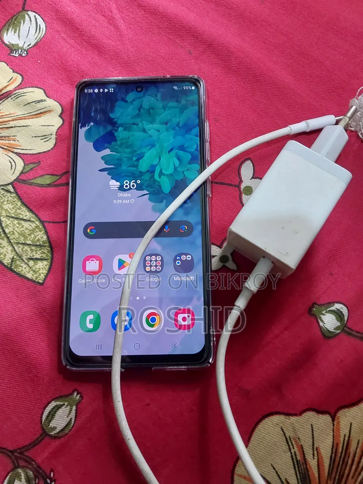 স্যামসাং গ্যালাক্সি এস২০ এফই ৫জি ১২৮ জিবি ব্লু