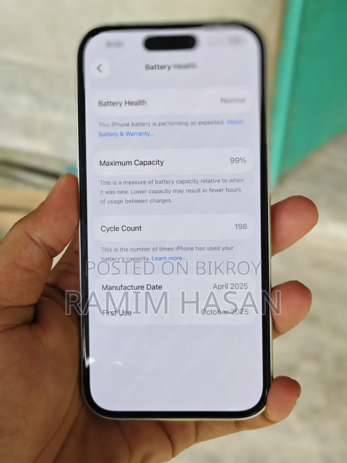 Apple iPhone 16 128 GB White
