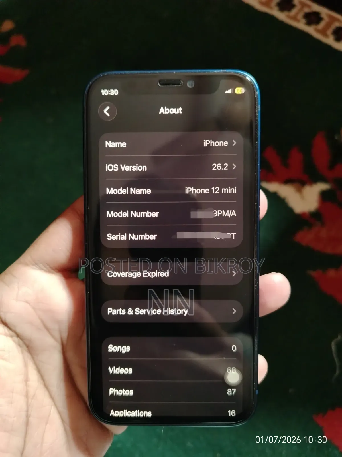 Apple iPhone 12 mini 64 GB Blue