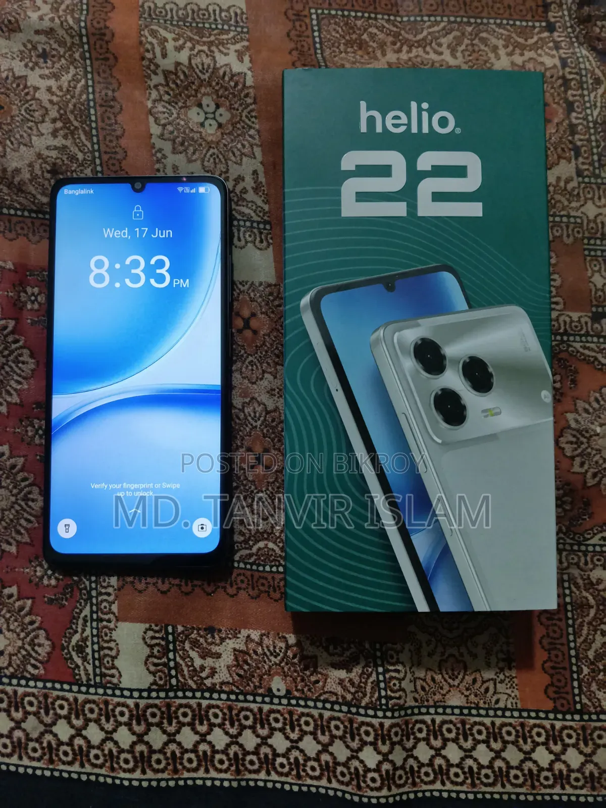 New Helio 128 GB Black
