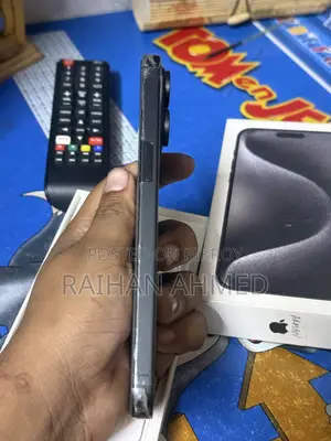অ্যাপল আইফোন ১৫ প্রো ম্যাক্স ২৫৬ জিবি ব্ল্যাক