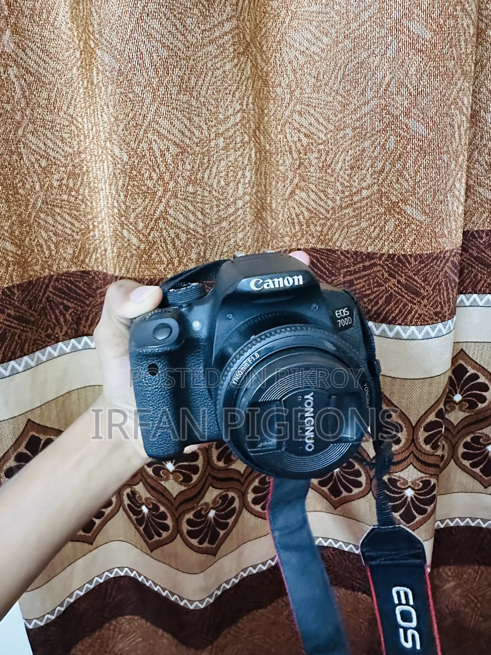 Canon 700d With 50mm Prime Lens