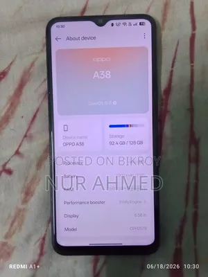 Oppo A38 128 GB Black