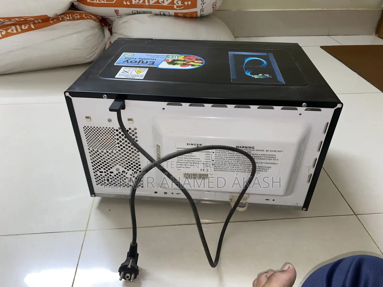 Singer Pro Microwave Combi-Grill (SMW925AMGPro)
