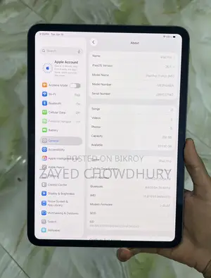 Apple iPad Pro 11 (2025) 256 GB Black