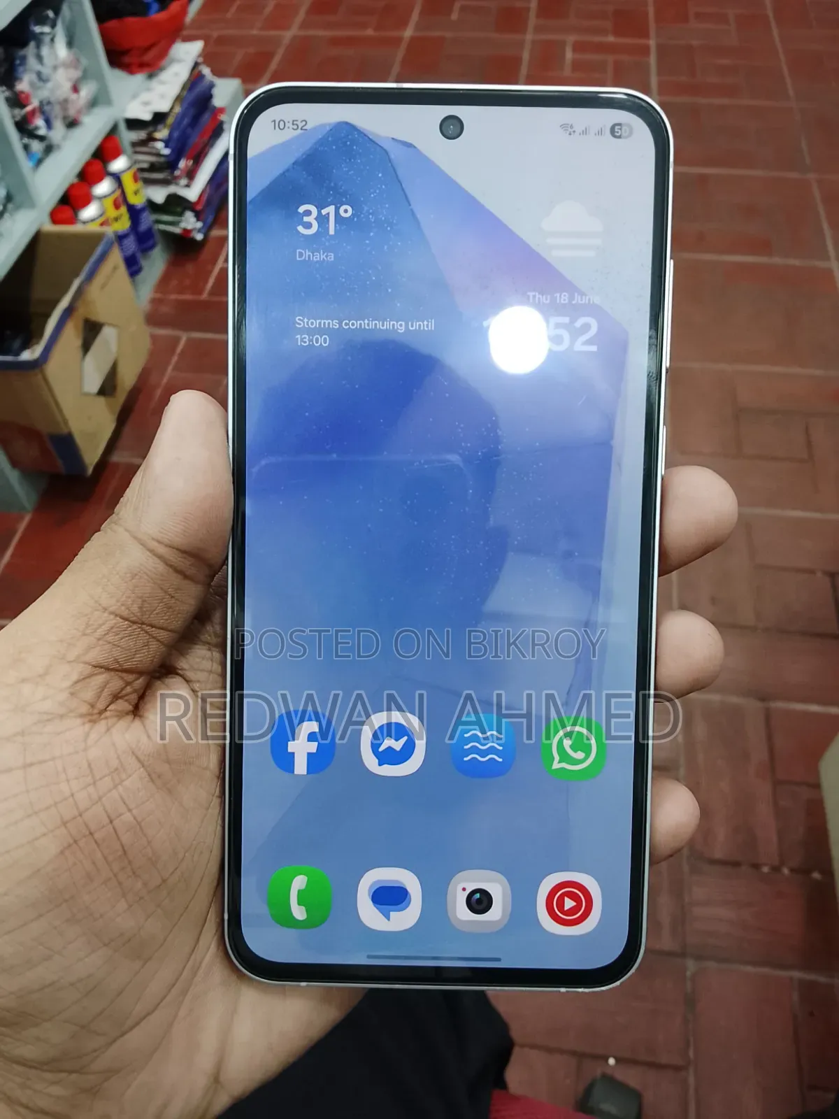 New Samsung Galaxy A55 128 GB White