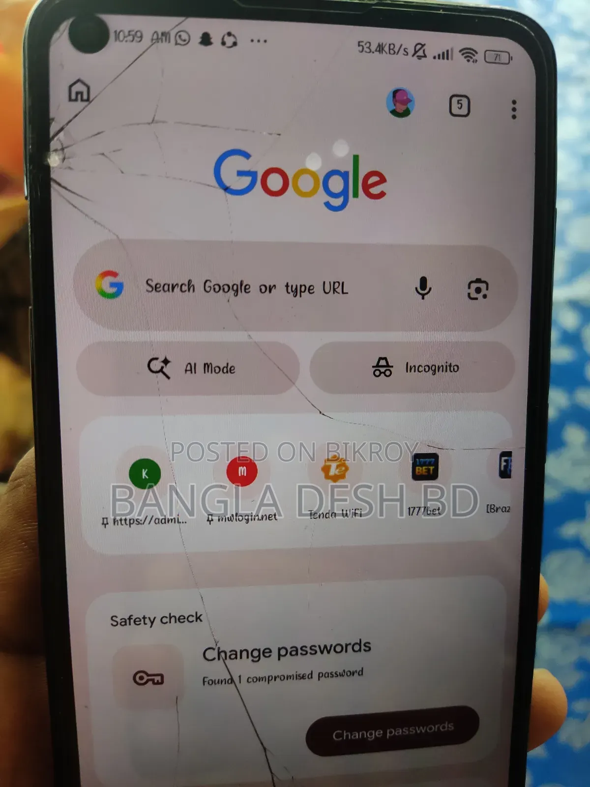 Xiaomi Redmi Note 9 4G 128 GB