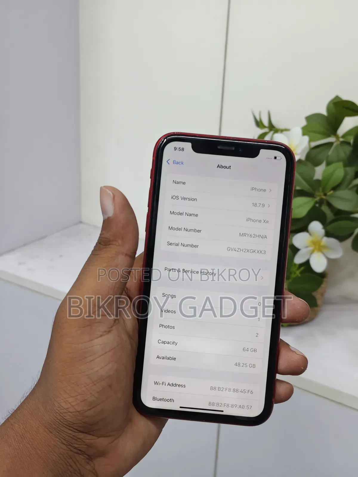 Apple iPhone XR 64 GB Red