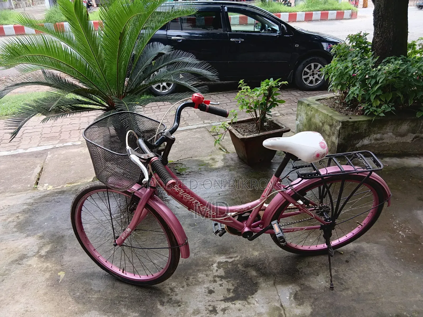 A wonderful ladies' bicycle for sale.