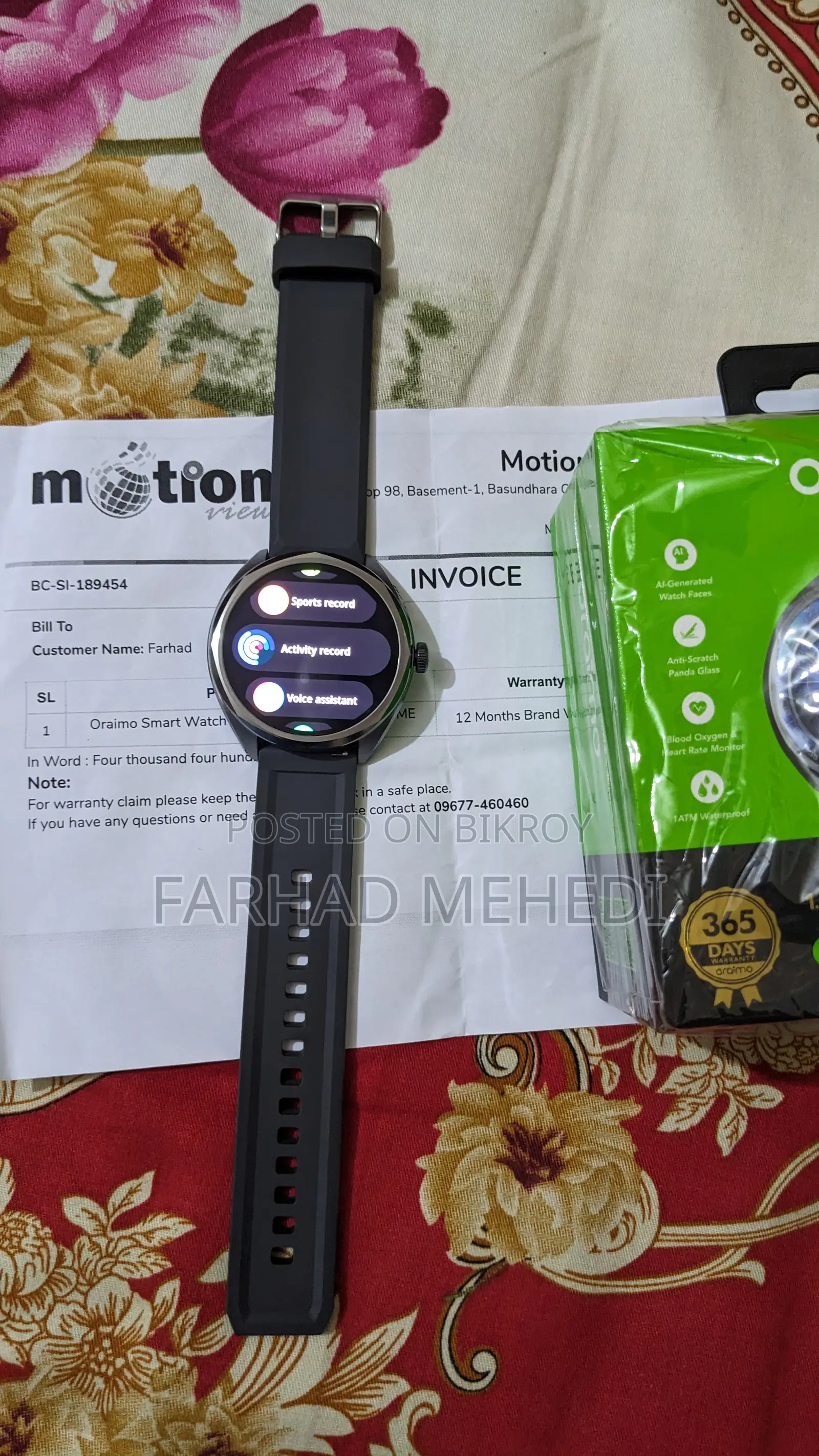 Oraimo Smart Watch