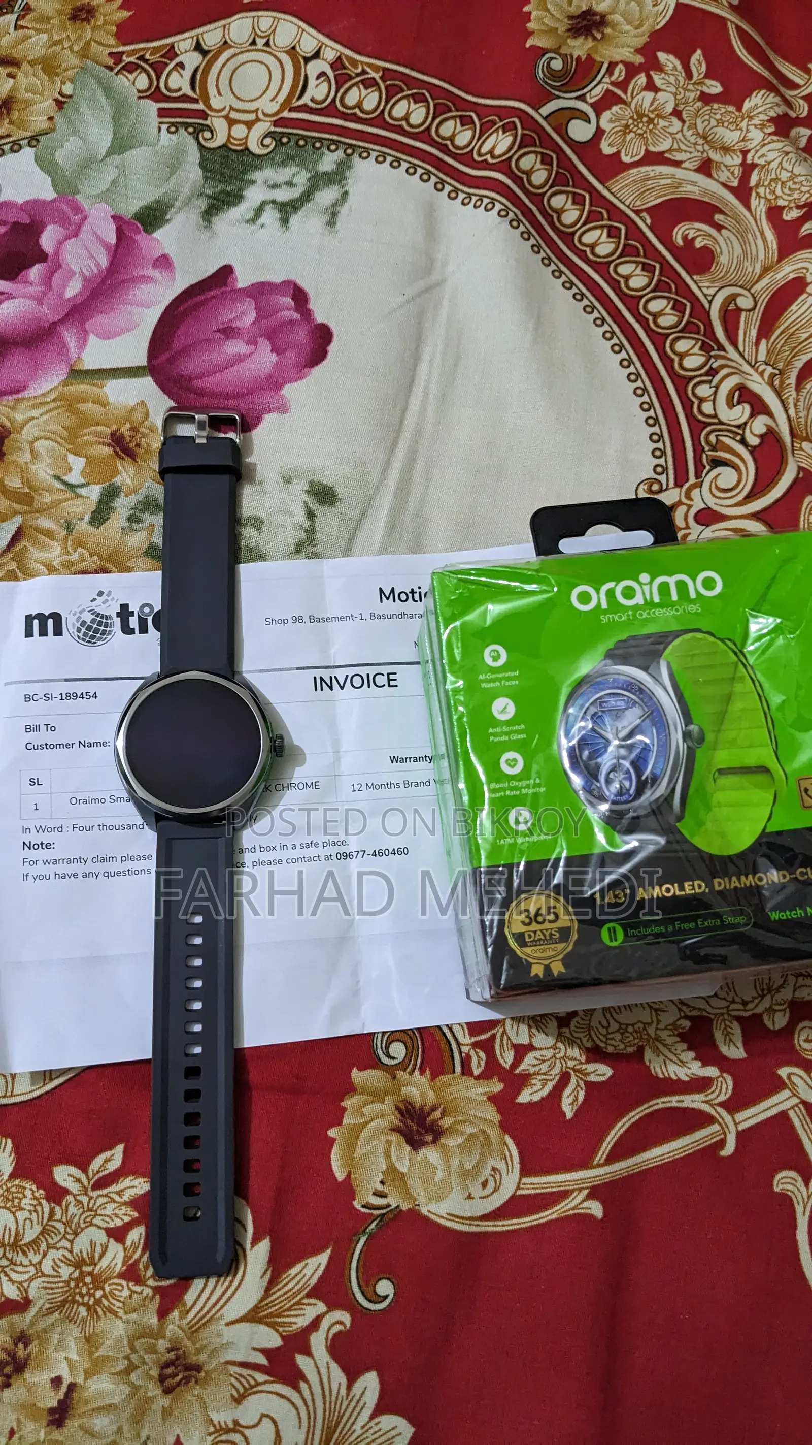Oraimo Smart Watch