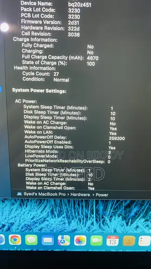 Laptop Apple MacBook Pro 2016 8GB SSD 256GB