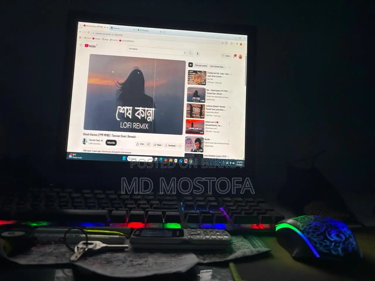 Desktop Computer 8GB AMD Ryzen 5 SSD 256GB